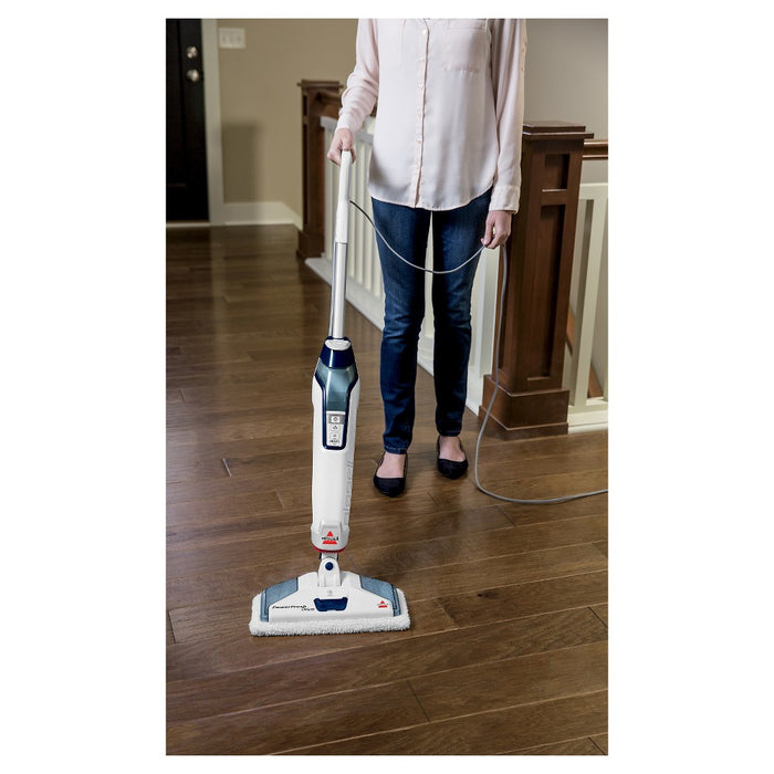 BISSELL PowerFresh Deluxe Steam Mop - Brite White/Sapphire Blue 1806 (LOCAL PICKUP ONLY)