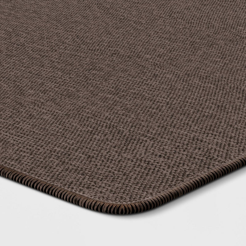 2'x3' Solid Utility Accent Rug Black - Made By Design (LOCAL PICKUP ONLY)
