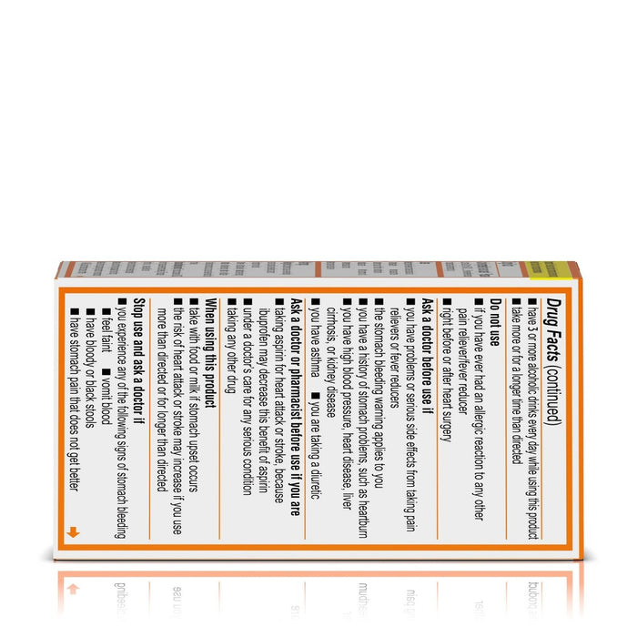 Motrin IB Pain Reliever & Fever Reducer Caplets - Ibuprofen (NSAID) - 50ct
