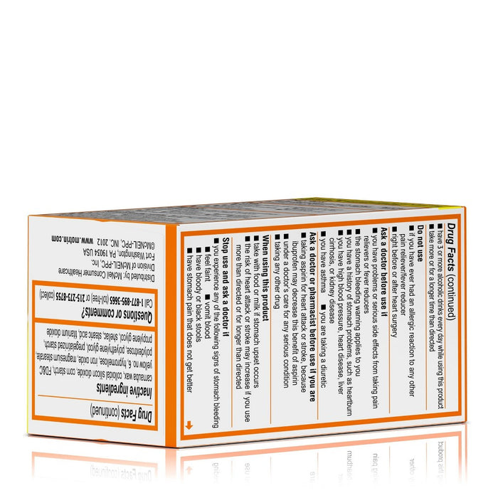 Motrin IB Pain Reliever & Fever Reducer Caplets - Ibuprofen (NSAID) - 50ct