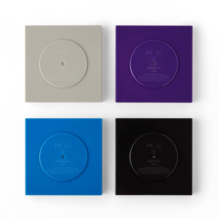 5pc Nested Square Tray Set Gray/Purple/Blue/Black - LEGO Collection x Target