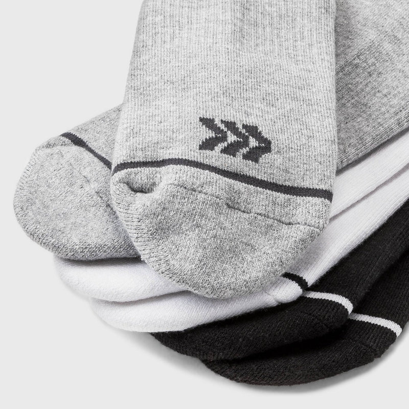 Men's Assorted Ankle Athletic Socks 12pk - All in Motion 6-12