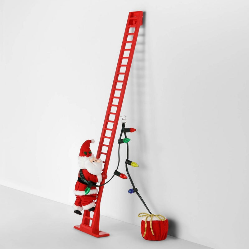 Large Climbing Santa Decorative Figurine Red - Wondershop (LOCAL PICKUP ONLY)