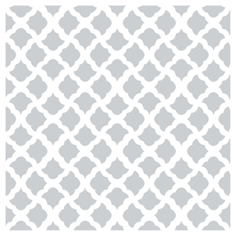 Con-Tact Brand Grip Prints Non-Adhesive Shelf Liner- Talisman Glacier Gray (18''x 4')