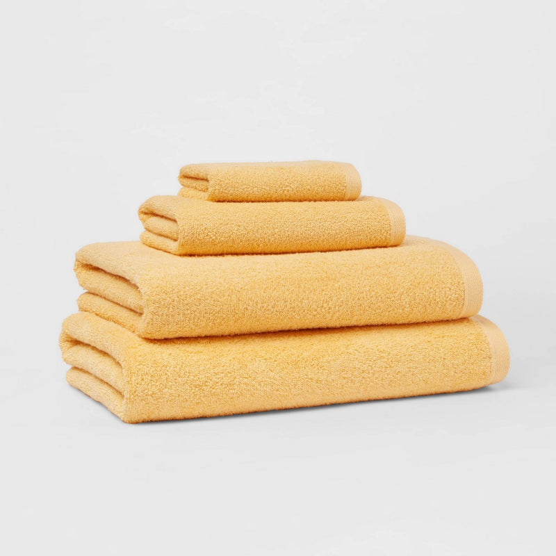 Everyday Bath Towel Yellow - Room Essentials