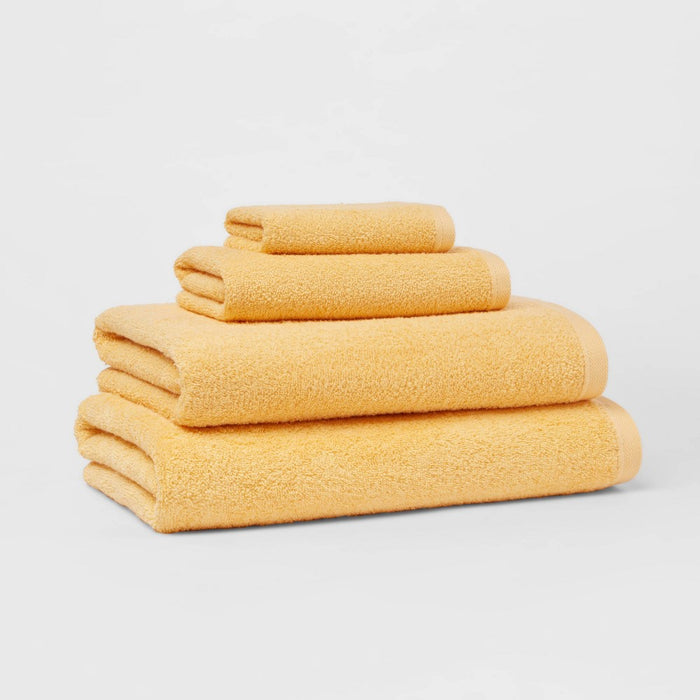 Everyday Bath Towel Yellow - Room Essentials