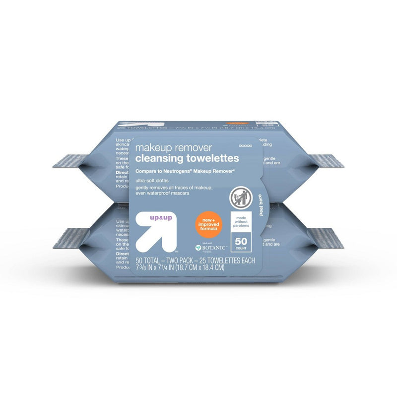 Makeup Remover Facial Wipes - 50ct - up & up