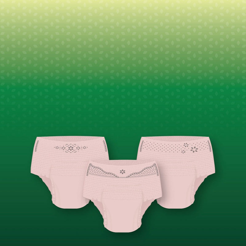 Depend FIT-FLEX Incontinence Fragrance Free Underwear for Women - Maximum - Medium - Blush - 42ct