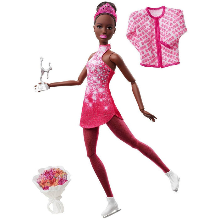 Barbie Ice Skater Player Doll