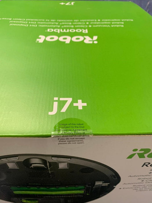 iRobot Roomba j7+ Wi-Fi Connected Self-Emptying Robot Vacuum - Black - 7550 (LOCAL PICKUP ONLY)