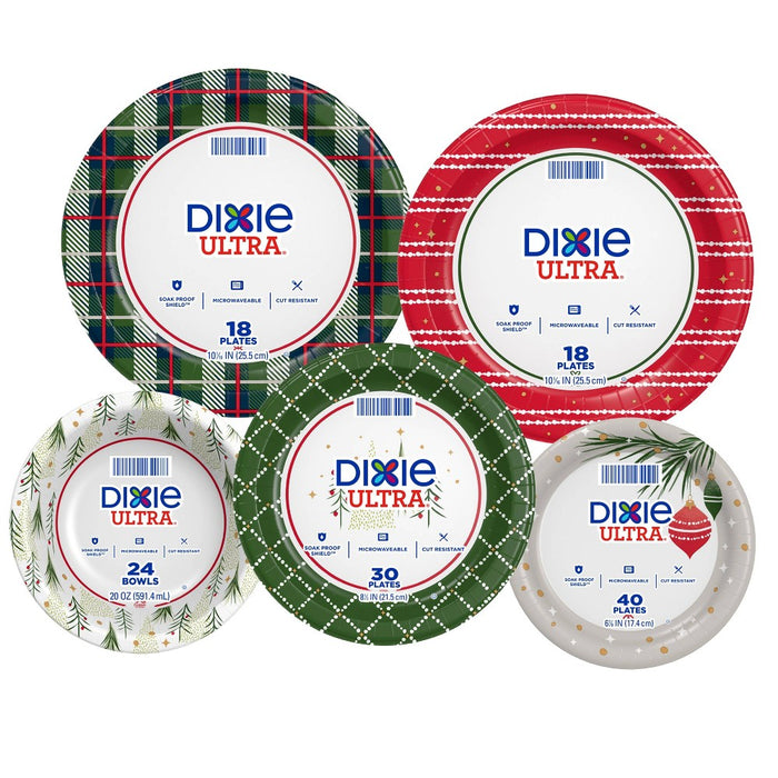 Dixie Ultra Bowls Holiday '21 - 24ct/20oz