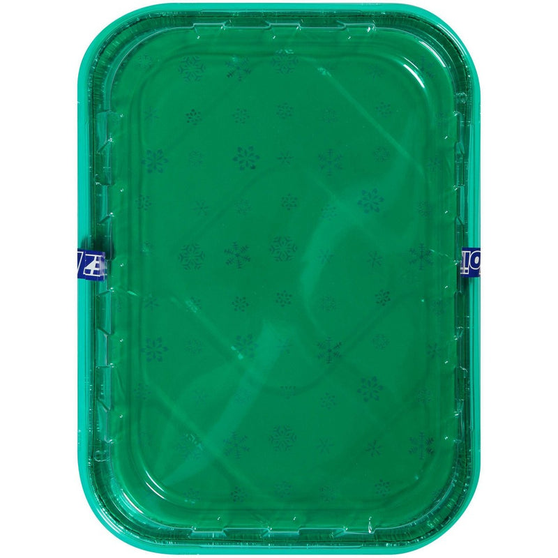 EZ Foil 13X9 Holiday Cake Pan with Lids - Green