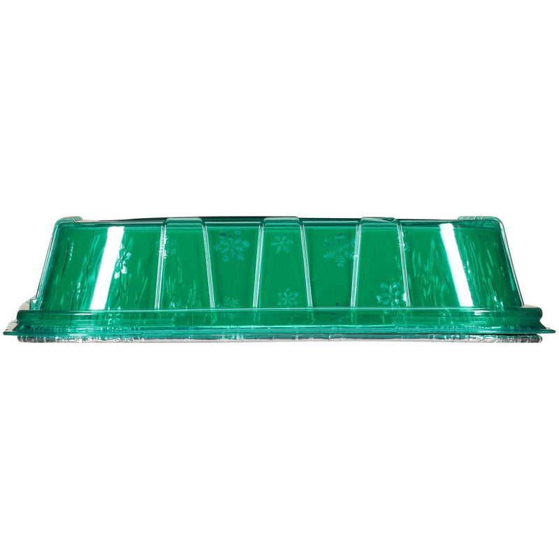 EZ Foil 13X9 Holiday Cake Pan with Lids - Green