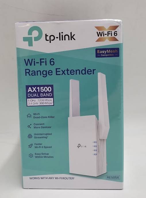 TP-Link AX1500 Mesh Dual Band Range Extender
