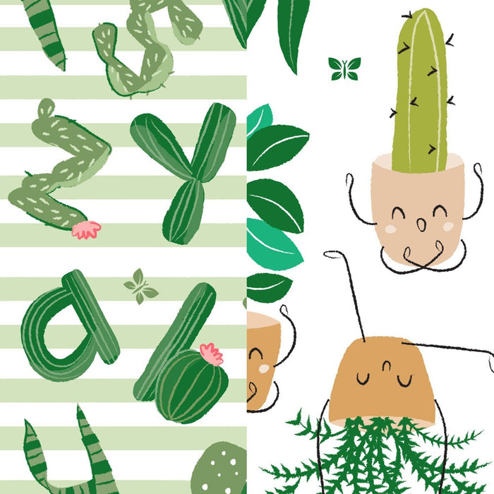 The Honest Company Disposable Diapers - Plant Pose & Cactus - Size 6 - 44ct