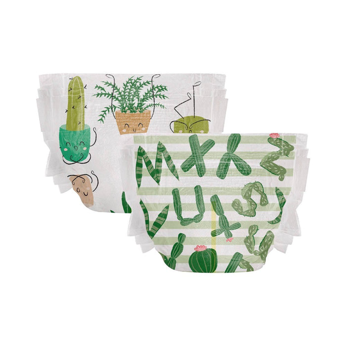 The Honest Company Disposable Diapers - Plant Pose & Cactus - Size 6 - 44ct