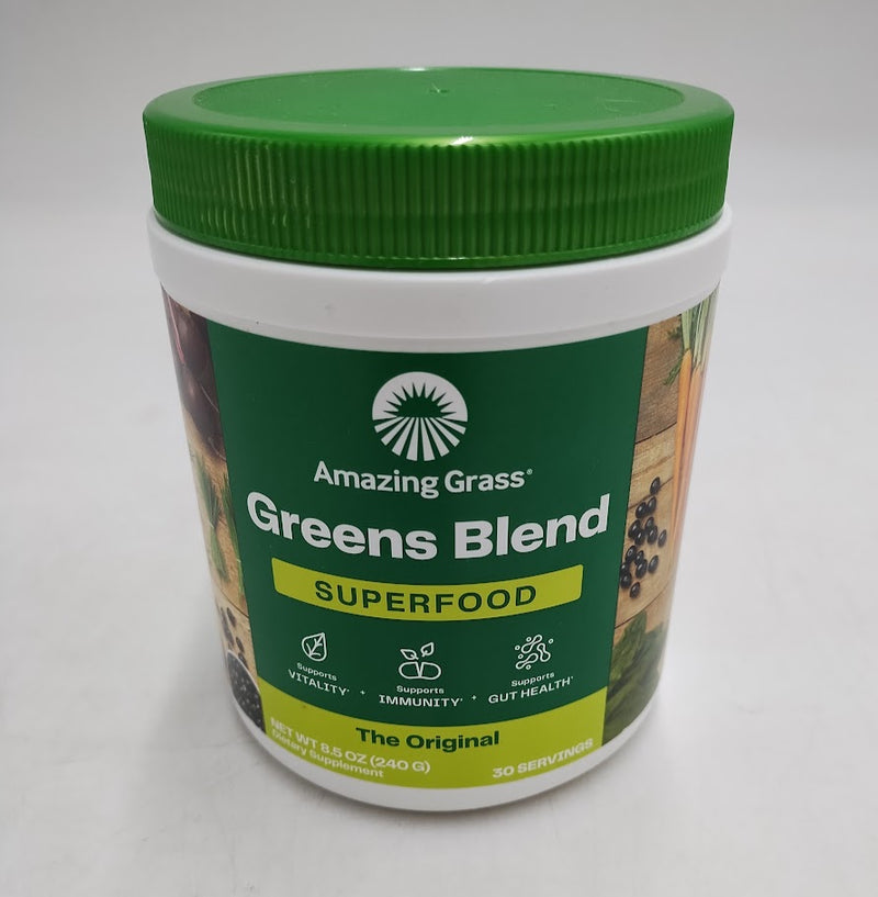 Amazing Grass Greens and Superfood Blend Powder EXP: 11/2026