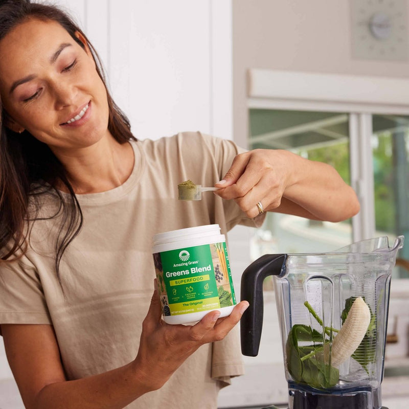 Amazing Grass Greens and Superfood Blend Powder - Original - 8.5oz
