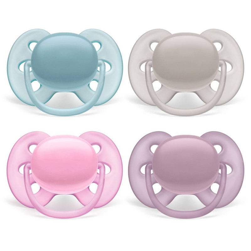 Philips Avent 2pk Ultra Soft Pacifier - 6-18 Months
