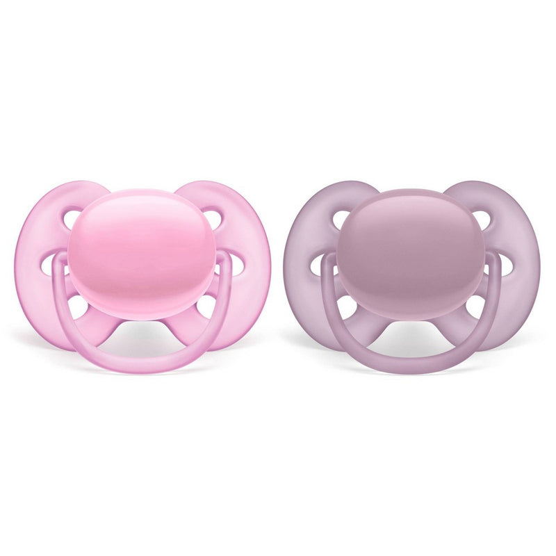 Philips Avent 2pk Ultra Soft Pacifier - 6-18 Months