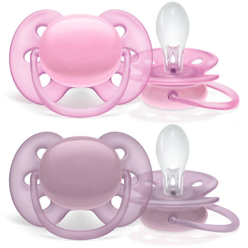 Philips Avent 2pk Ultra Soft Pacifier - 6-18 Months