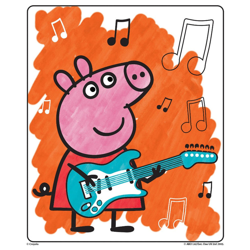 Crayola Color Wonder Peppa Pig Coloring Pages Set