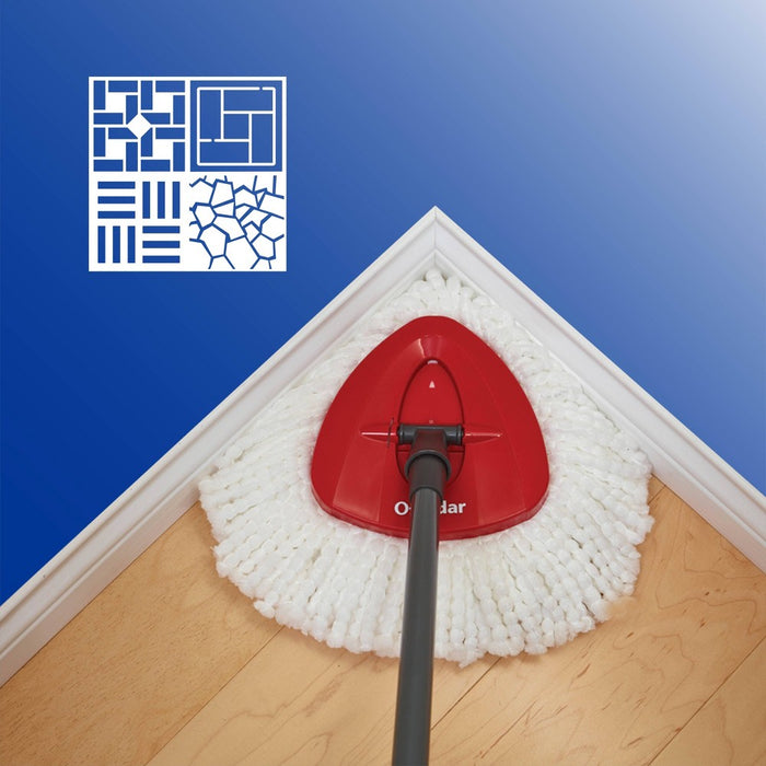 O-Cedar EasyWring Spin Mop Refill - White