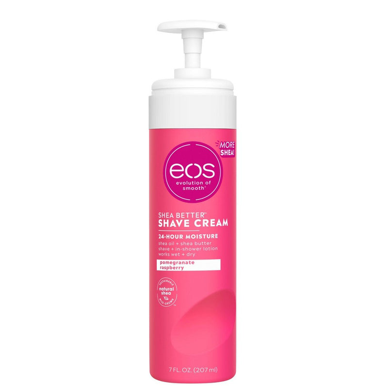 eos Shea Better Shave Cream - Pomegranate Raspberry - 7 fl oz