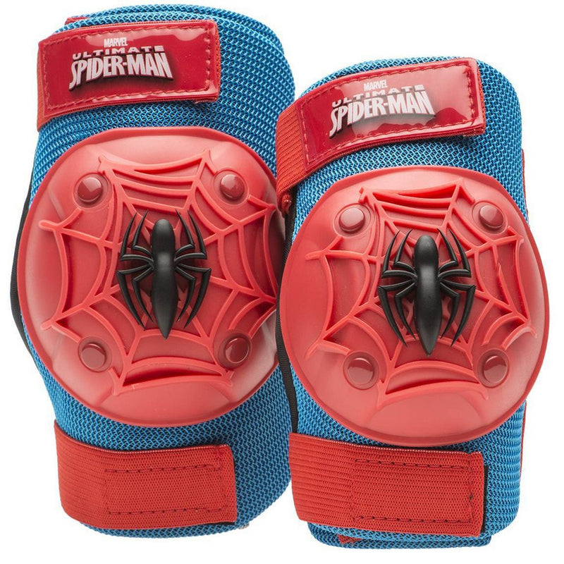Bell Spider-Man Bicycle Hand Elbow and Knee Pad Set (current) - XS