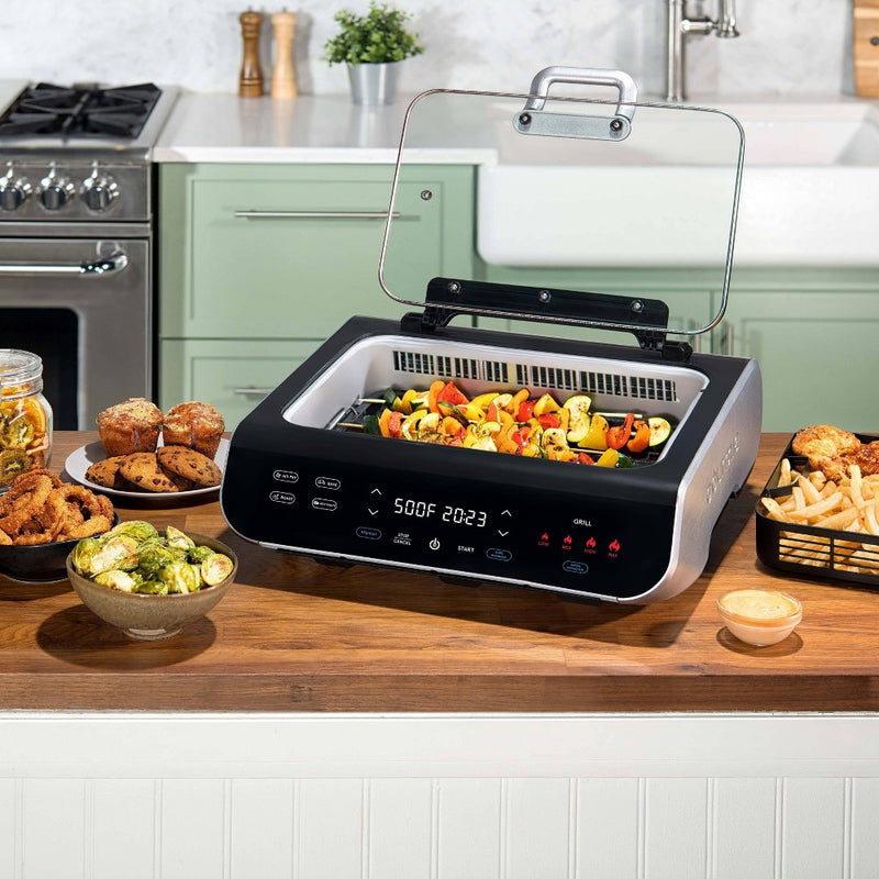 Gourmia FoodStation 5-in-1 Smokeless Grill & Air Fryer with Smoke-Extracting Technology (LOCAL PICKUP ONLY)