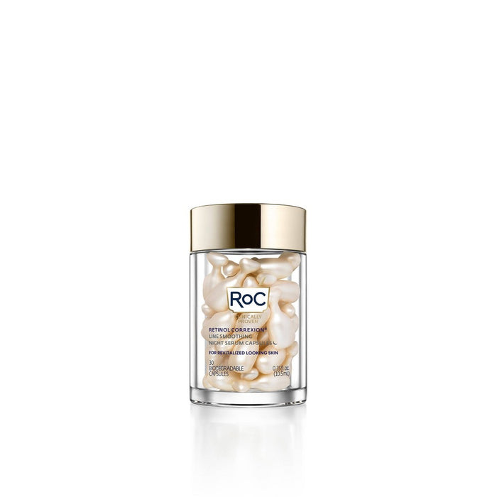 RoC Retinol Capsules Anti-Aging Night Retinol Face Serum Treatment - 30ct