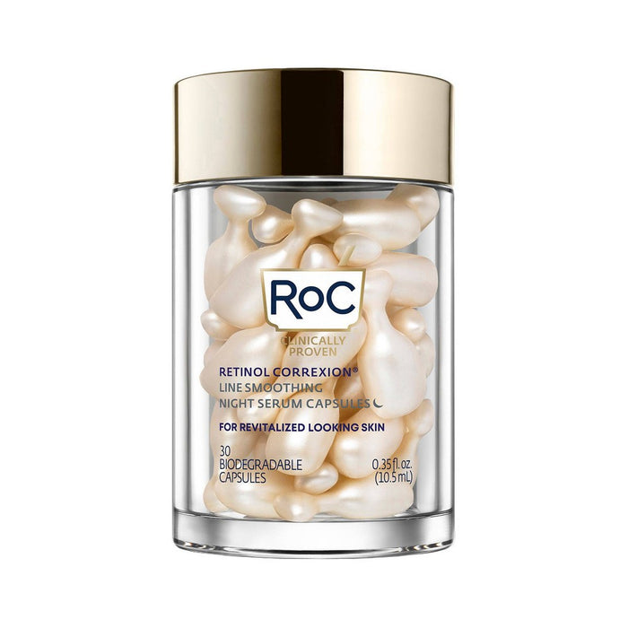 RoC Retinol Capsules Anti-Aging Night Retinol Face Serum Treatment - 30ct