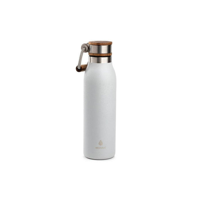 Manna 18oz Stainless Steel Ascend Hydration Bottle Silver