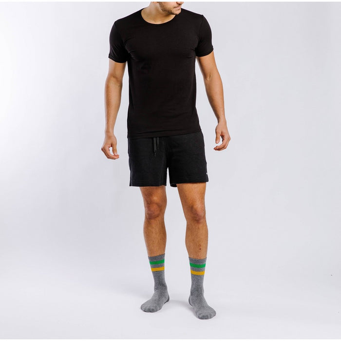 Pair of Thieves Men's 2pk Crew Undershirt - Black L