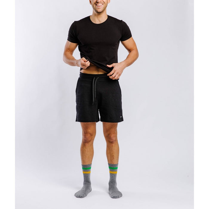 Pair of Thieves Men's 2pk Crew Undershirt - Black L