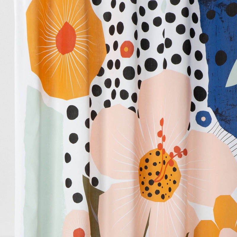 Exploded Graphic Shower Curtain - Room Essentials
