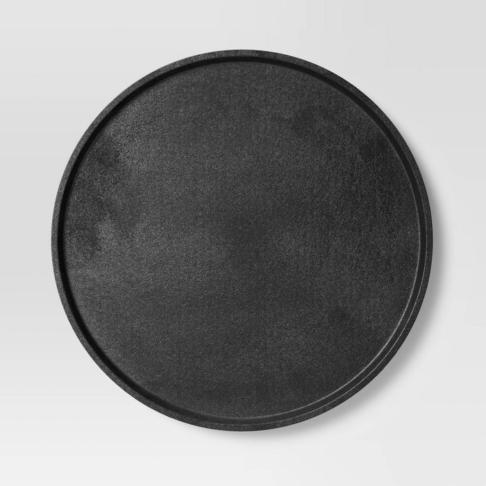 Cast Metal Round Tray - Threshold