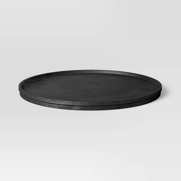 Cast Metal Round Tray - Threshold