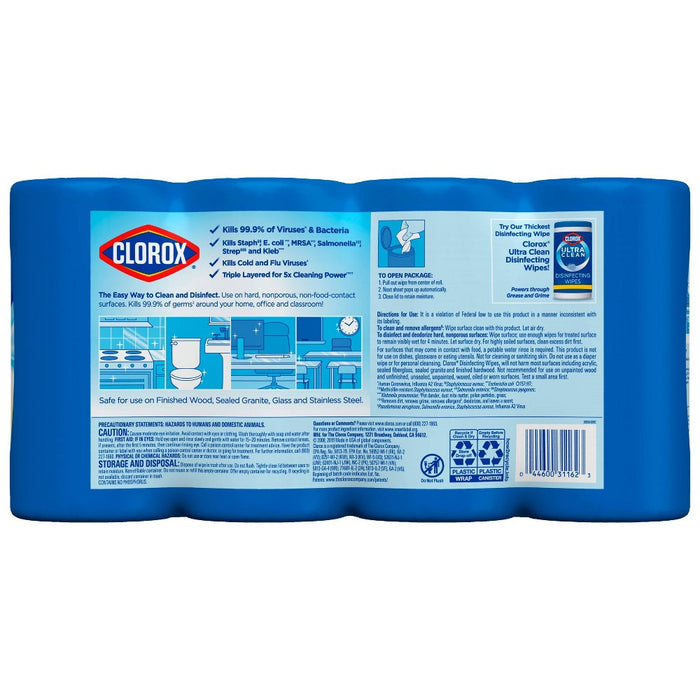 Clorox Disinfecting Wipes Value Pack - 75ct/4pk