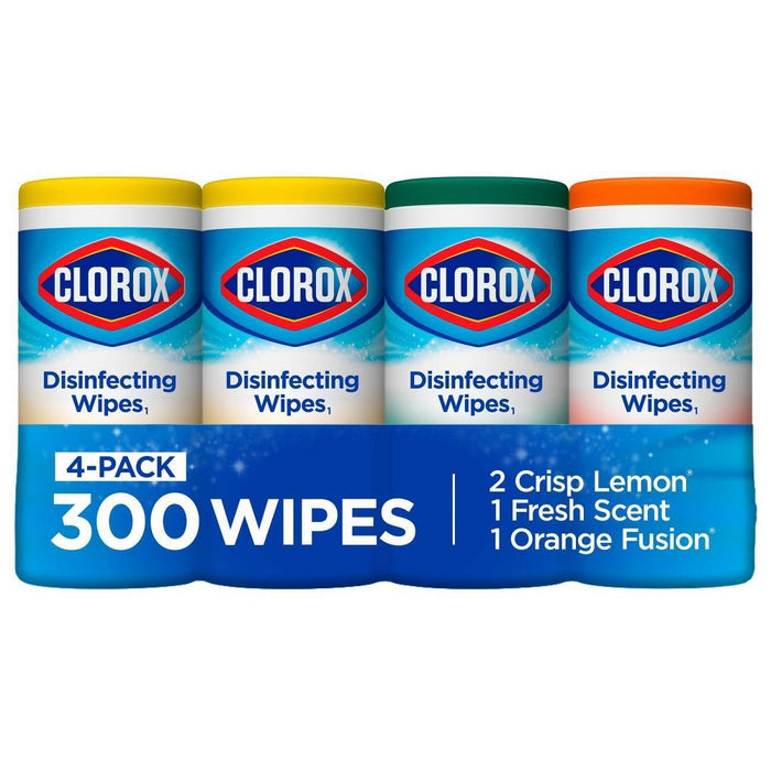 Clorox Disinfecting Wipes Value Pack - 75ct/4pk
