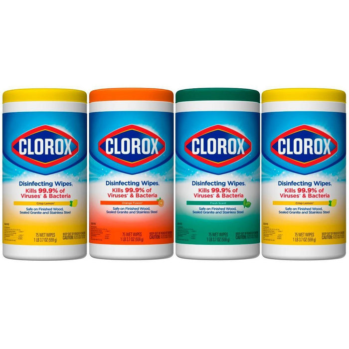 Clorox Disinfecting Wipes Value Pack - 75ct/4pk