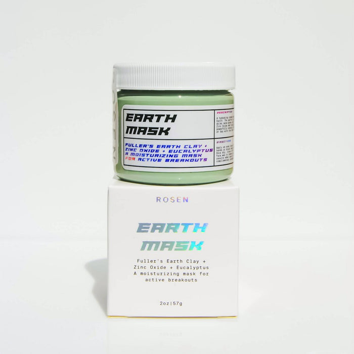 ROSEN Skincare Earth Mask for Oily Skin - 2 fl oz