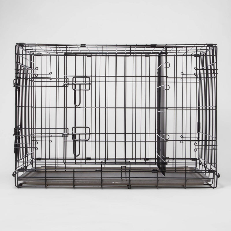 Wire Collapsible Dog Crate - XS/S - Black - Boots & Barkley (LOCAL PICKUP ONLY)