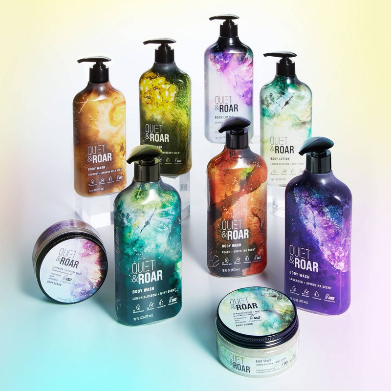 Quiet & Roar Lavender & Spirulina Body Wash made with Essential Oils - 16 fl oz31