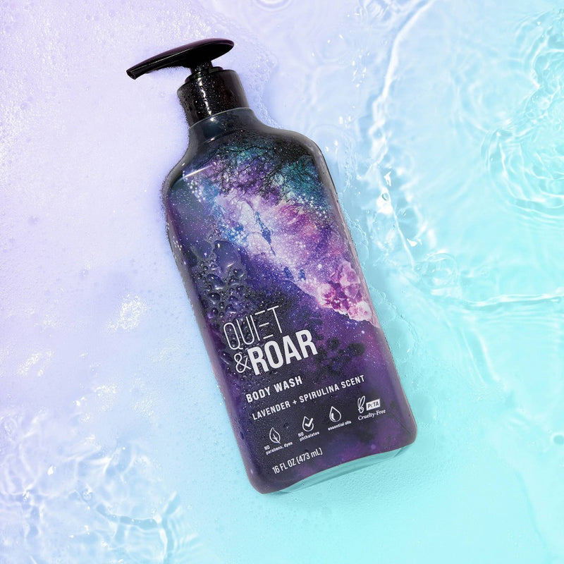 Quiet & Roar Lavender & Spirulina Body Wash made with Essential Oils - 16 fl oz31