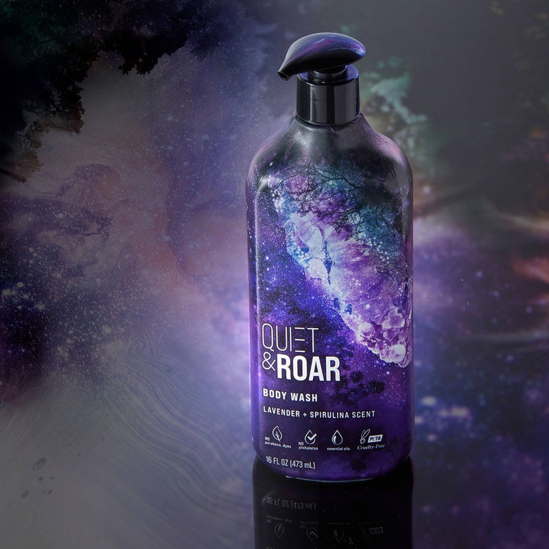 Quiet & Roar Lavender & Spirulina Body Wash made with Essential Oils - 16 fl oz31