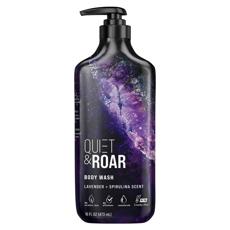 Quiet & Roar Lavender & Spirulina Body Wash made with Essential Oils - 16 fl oz31