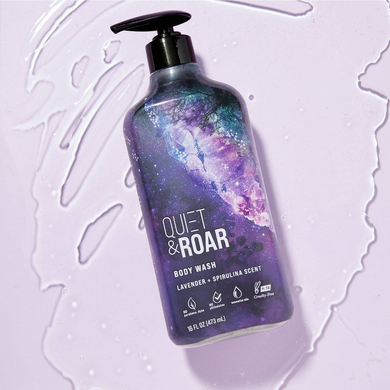 Quiet & Roar Lavender & Spirulina Body Wash made with Essential Oils - 16 fl oz31