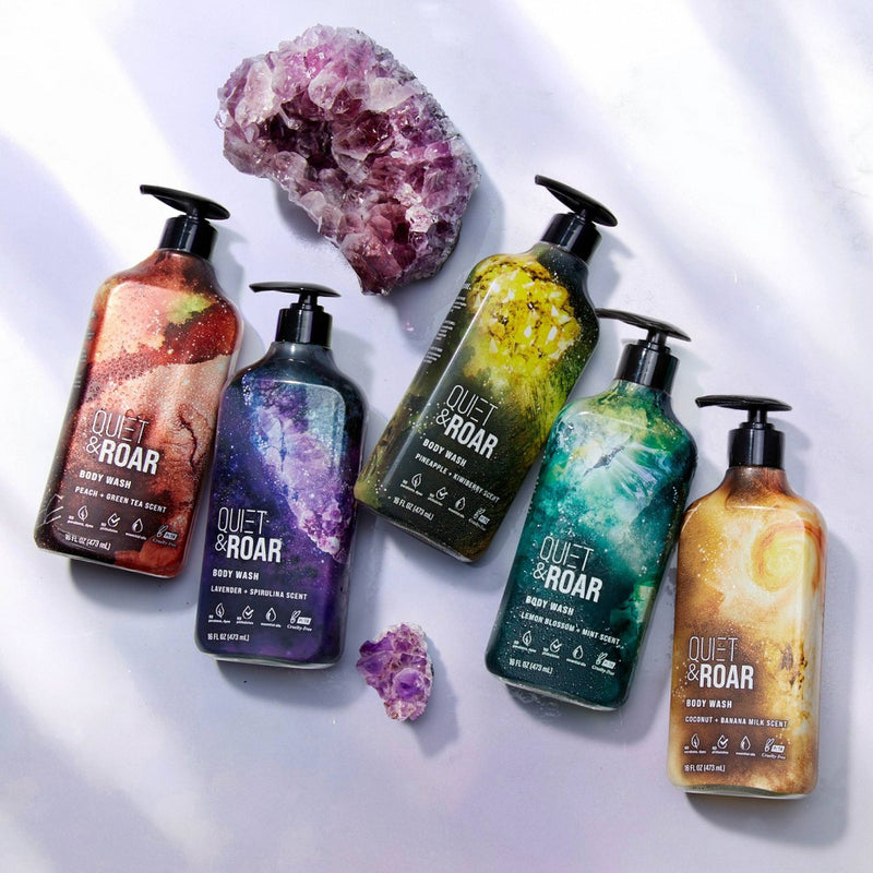 Quiet & Roar Lavender & Spirulina Body Wash made with Essential Oils - 16 fl oz31