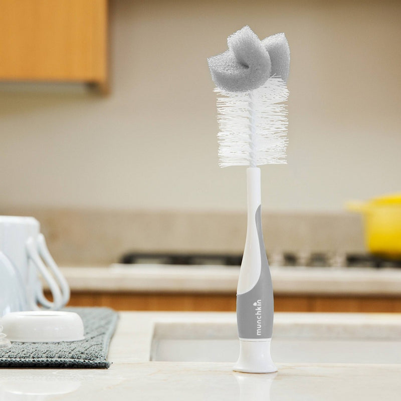 Munchkin Sponge Bottle Brush - Gray